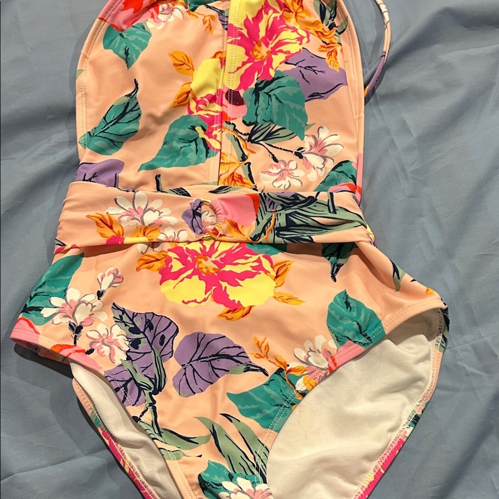Yumi Kim Floral women’s One Piece - Pink and Purple